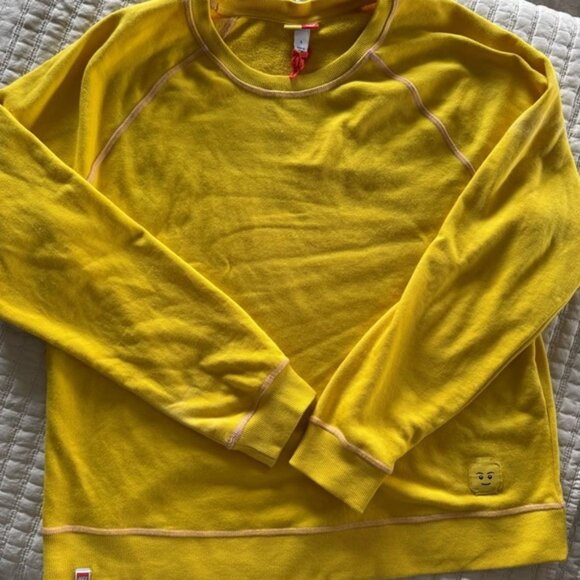 Tops - Lego X Target Collection Minifigure‎ Head Yellow Sweatshirt L Women's